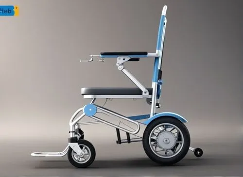 blue pushcart,hand truck,hand cart,luggage cart,push cart,wheelchairs,Photography,General,Realistic