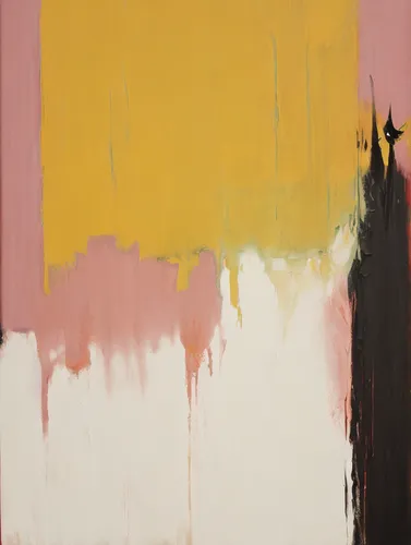 gold-pink earthy colors,matruschka,abstract painting,oberlo,palette,brushstroke,abstraction,painterly,abstracts,thick paint strokes,carol colman,composition,gold paint strokes,paint strokes,mondrian,yellow orange,oil on canvas,abstract artwork,yellow wall,postmasters