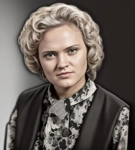 a woman wearing black and white shirt posing,matviyenko,matvienko,lyudmila,vasilyeva,netrebko,bogdanova,Common,Common,Natural