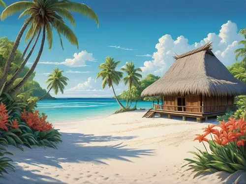 tropical beach,beach landscape,dream beach,caribbean beach,beach scenery,tropical house,background vector,paradise beach,tropical island,coconut trees,beautiful beach,landscape background,seaside resort,beach resort,beautiful beaches,tropical sea,cuba beach,beachfront,cartoon video game background,south pacific,Illustration,Black and White,Black and White 23