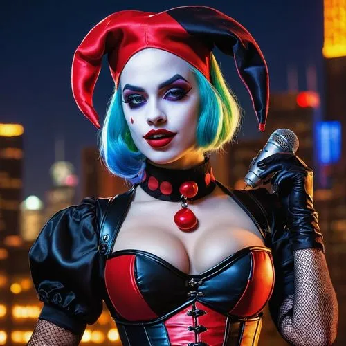 harley quinn,harley,puddin,duela,queen of hearts,countess,bombshells,domino,villainess,jinx,arkham,cosplay image,comiccon,dragoncon,harlequin,mistress,rockabella,gwen,ringmaster,zatara,Art,Artistic Painting,Artistic Painting 21