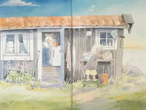 moomin world,studio ghibli,suitcase in field,moomins,moomin,tarjanne,little house,violet evergarden,chomet,reminiscence,butka,hosoda,artbook,shepilov,bloomgarden,summerwind,storybook,sylvania,cabane,idyll