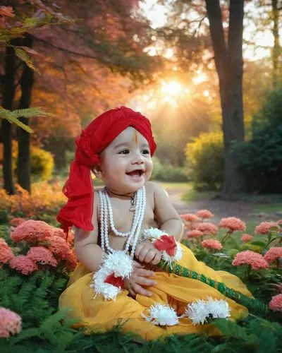 janmashtami,bhanja,bhanot,rajasthani,cute baby,radharani