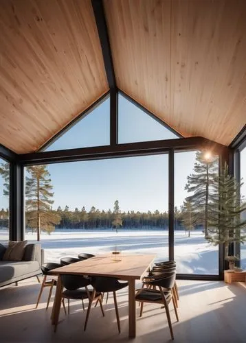 snohetta,inverted cottage,the cabin in the mountains,wooden windows,folding roof,timber house,temagami,wood window,snow house,scandinavian style,small cabin,log home,wooden roof,snow roof,revit,cubic house,sunroom,cabin,winter house,bohlin,Illustration,Black and White,Black and White 19