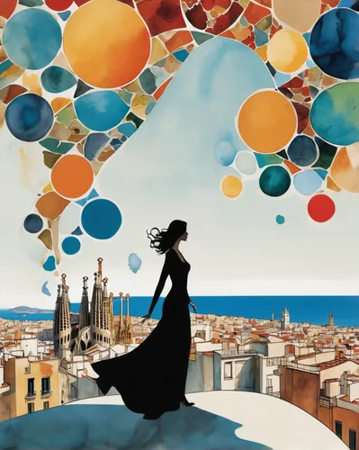 the carnival of venice,gaudí,hamelin,mary poppins,balcon de europa,globe trotter,flamenco,barcelona,toledo spain,balearica,the balearics,fashion illustration,alicante,toledo,spain,balearic islands,seville,the pied piper of hamelin,grand bleu de gascogne,catalonia,Unique,Design,Logo Design