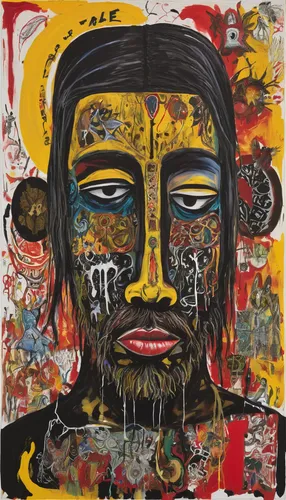 mixed media,el salvador dali,dali,che,visual arts,bodhisattva,indigenous painting,gold paint stroke,primitive man,art exhibition,buddha,rastaman,oil on canvas,covid-19 mask,pollux,artwork,narcissus of the poets,tribal chief,art painting,original work,Conceptual Art,Graffiti Art,Graffiti Art 10