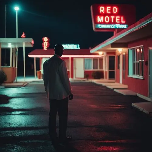 motel,red light,holiday motel,red tones,red place,reno,Photography,General,Cinematic