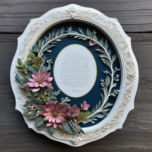 floral silhouette frame,decorative plate,floral and bird frame,floral frame,water lily plate,floral silhouette wreath,vintage china,peony frame,decorative frame,salad plate,wooden plate,place card holder,flowers frame,floral wreath,wedding frame,botanical frame,laurel wreath,place setting,vintage dishes,circle shape frame,Illustration,Paper based,Paper Based 15