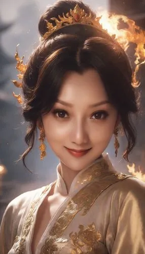 oriental princess,mulan,shuanghuan noble,wuchang,taiwanese opera,yi sun sin,inner mongolian beauty,chinese art,ao dai,dragon li,princess anna,korean culture,jasmine blossom,hanbok,peking opera,asian woman,oriental girl,flame spirit,oriental painting,hwachae,Photography,Cinematic