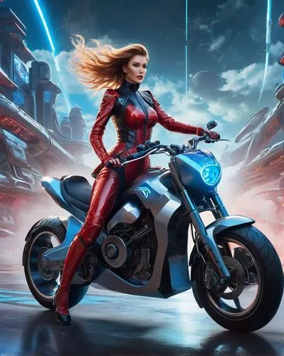 electric motorcycle,sportbike,fireblade,motorcycling,motorbike,scarlet witch,motorcycles,motorcycle,blue motorcycle,super bike,motorbikes,motorcyclist,motocyclisme,dhoom,sci fiction illustration,motorcyle,motorcyling,motorrad,harley,witchblade,Conceptual Art,Sci-Fi,Sci-Fi 24