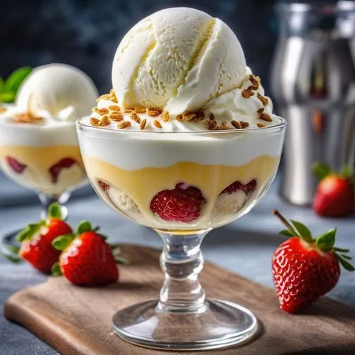 white chocolate mousse,zabaione,syllabub,mascarpone,pannacotta,vanilla ice cream,semifreddo,vanilla icecream,cranachan,fruit ice cream,cream topping,panna cotta,strawberry dessert,milk ice cream,gooseberry tilford cream,mango pudding,crème fraîche,whipped ice cream,crème anglaise,frozen dessert,Photography,General,Realistic