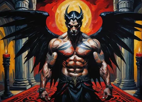 black angel,the archangel,archangel,death god,angel of death,death angel,lucifer,spawn,dark angel,devil,diablo,daemon,black warrior,pagan,uriel,angel and devil,god of thunder,satan,corvus,garuda,Art,Artistic Painting,Artistic Painting 37