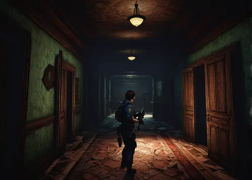 hallway,croft,asylum,creepy doorway,penumbra,blind alley,corridor,action-adventure game,adventure game,the threshold of the house,old linden alley,slender,the haunted house,fallout4,a dark room,hallway space,haunted house,live escape game,screenshot,the morgue,Photography,Documentary Photography,Documentary Photography 36