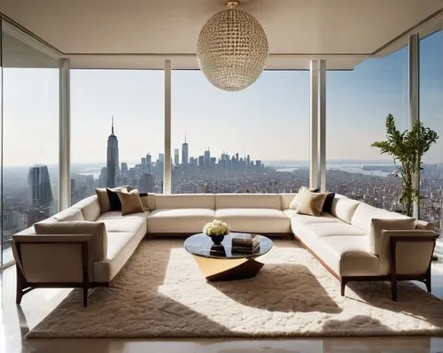 penthouses,tishman,modern living room,apartment lounge,minotti,livingroom,living room,sky apartment,contemporary decor,modern decor,interior modern design,modern minimalist lounge,great room,mid century modern,family room,elliman,interior design,andaz,kimmelman,luxury real estate,Illustration,Retro,Retro 01