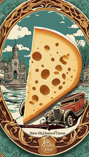 wheels of cheese,pecorino romano,old gouda,cotswold double gloucester,sage-derby cheese,pecorino sardo,montgomery's cheddar,grana padano,saint-paulin cheese,gouda,cheese wheel,limburg cheese,dry jack cheese,lancashire cheese,mimolette cheese,gouda cheese,beemster gouda,asiago pressato,parmigiano-reggiano,cheese slice,Illustration,Retro,Retro 13