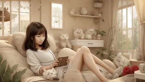  beautyfull  asian  girl,girl sitting,girl studying,relaxed young girl,girl in a long,holding ipad,e-reader,girl with cereal bowl,little girl reading,woman sitting,reading,ereader,girl at the computer