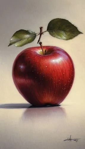 photorealist,hyperrealism,red apple,ripe apple,red apples,apple design,Illustration,Paper based,Paper Based 02