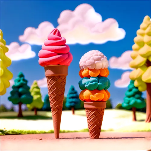 ice cream cones,ice cream icons,ice cream stand,ice creams,ice cream cone,ice cream on stick,ice cream van,ice cream,aglycone,icecream,lowpoly,ice cream shop,sweet ice cream,missing ice cream,soft ice cream,glaces,ice cream cart,variety of ice cream,kawaii ice cream,scoops,Unique,3D,Clay