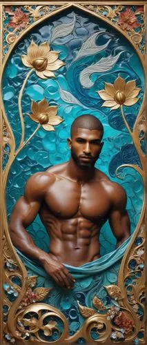 rza,sea god,god of the sea,poseidon,zodiac sign libra,atlantean,Art,Classical Oil Painting,Classical Oil Painting 32