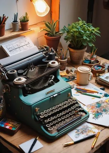 writing accessories,writing desk,rimo,typewriters,typewriting,typewriter,typewritten,writerly,nanowrimo,olivetti,writer,writedowns,workspace,writers,epistolae,epistolary,diarist,bureau,worktable,writing pad,Conceptual Art,Fantasy,Fantasy 08