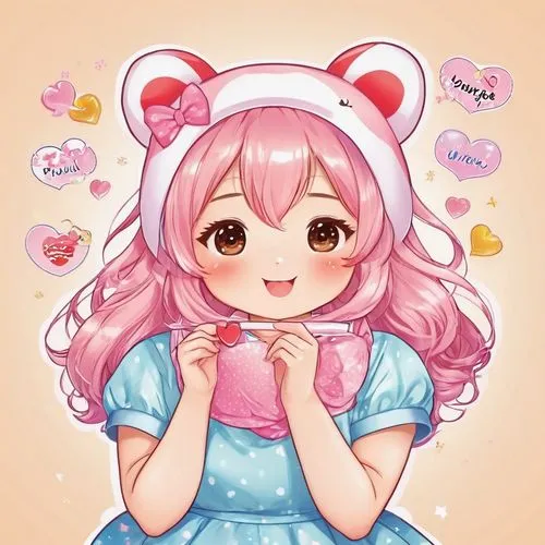 love yourself more,kawaii pig,puffy hearts,kawaii girl,heart candies,kawaii,kuma,kawaiisu,kawaii ice cream,kofuku,chiaki,tkuma,chieri,uzuki,heart candy,mignonne,kokoro,nini,nyan,fuwa,nadeshiko,Illustr