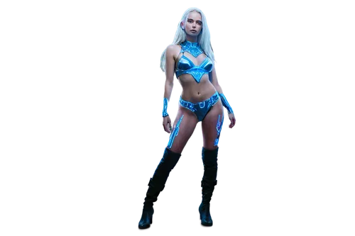 blue enchantress,dark elf,liara,derivable,kitana,sandahl,cortana,kerli,anakara,ice queen,subzero,tron,bluefire,sindel,tiber riven,drow,asari,winterblueher,andorian,cyberangels,Illustration,Black and White,Black and White 28