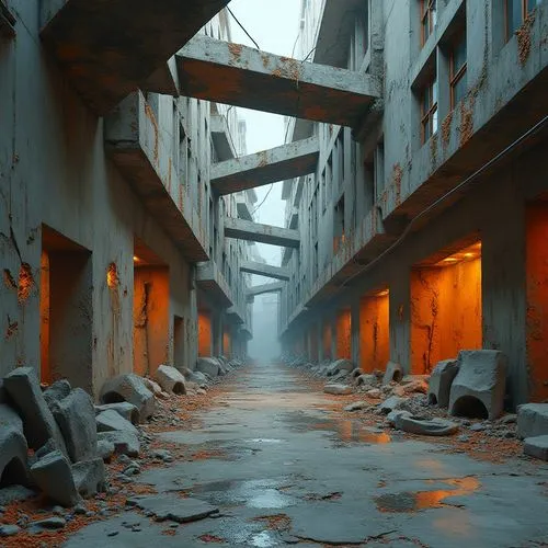 ezzor,destroyed city,hashima,post-apocalyptic landscape,post apocalyptic,norilsk,unrwa,homs,syria,scampia,dereliction,aleppo,kurilsk,desolation,luxury decay,ghouta,postapocalyptic,cosmodrome,abandoned places,industrial ruin,Photography,General,Realistic