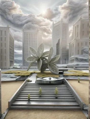 roof landscape,solar photovoltaic,virtual landscape,surrealism,stalin skyscraper,solar cell base,surrealistic,sky apartment,digital compositing,solar power plant,plant protection drone,photovoltaic system,background image,solar field,solar farm,renewable enegy,macroperspective,environmental art,sky space concept,photovoltaic