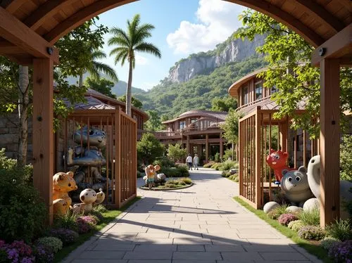 alpine village,moorea,popeye village,mountain village,knight village,ecovillage,bogart village,resort,chalet,ecovillages,fairy village,langkawi,bungalows,butka,lefay,walkway,idyllic,village gateway,mountain settlement,rivendell