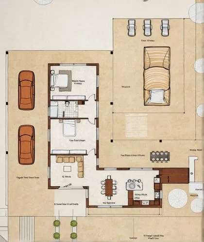 Landscape Design,a drawing of an open living room and kitchen,floorplan home,habitaciones,floorplans,house floorplan,floorplan,house drawing,Illustration,Children,Children 02