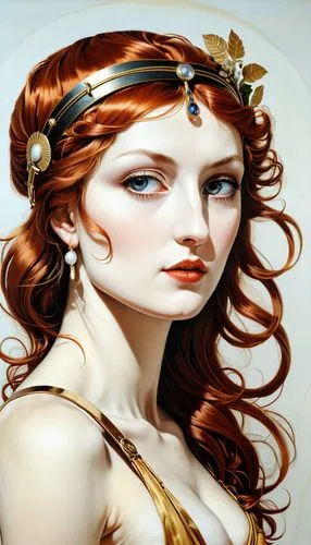 boudicca,maenad,sigyn,frigga,diwata,margairaz,Illustration,Retro,Retro 21