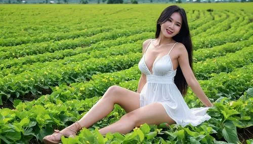 qixi,tea field,heart tea plantation,sawah,green soybeans,chenla,Photography,General,Realistic