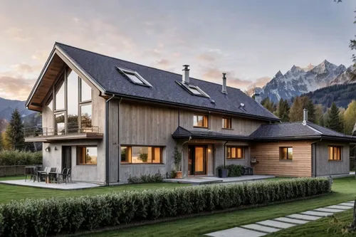 swiss house,house in the mountains,house in mountains,chalet,wooden house,timber house,beautiful home,half-timbered,log home,half-timbered house,alpine style,canton of glarus,eco-construction,mountain