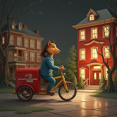 delivery man,delivery service,delivering,newspaper delivery,mailmen,bicycle