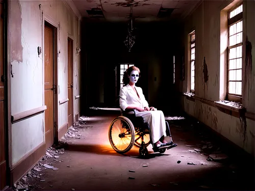 sanitarium,wheel chair,sanatorium,asylum,sanitorium,inpatient,paralyzed,wheelchair,paralysed,girl with a wheel,asylums,wheelchairs,disablement,condemned,pierrot,inpatients,abled,pharmacopeia,showbread,patient,Photography,Fashion Photography,Fashion Photography 03