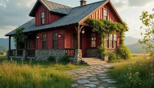 summer cottage,country cottage,danish house,little house,wooden house,home landscape,lonely house,small house,cottage,farm house,beautiful home,country house,small cabin,house in mountains,traditional house,farmhouse,old house,miniature house,house in the mountains,red barn,Photography,General,Realistic