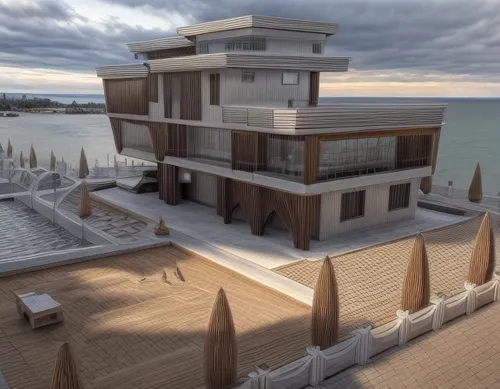 lido di ostia,mamaia,viareggio,3d rendering,dunes house,house of the sea,beach house,render,beach restaurant,rimini,tropea,cube stilt houses,holiday villa,luxury property,famagusta,seaside resort,the hotel beach,beach resort,3d render,seaside view