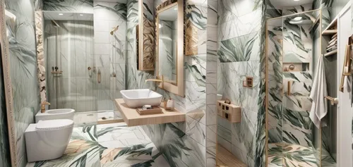 bamboo curtain,luxury bathroom,shower bar,room divider,bathroom,shower curtain,washroom,bathroom cabinet,bathroom accessory,interior design,junshan yinzhen,bamboo plants,shower door,casa fuster hotel,modern decor,contemporary decor,bathroom tissue,beauty room,mirror house,thymes