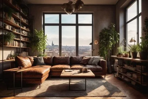 apartment lounge,livingroom,living room,loft,an apartment,apartment,sky apartment,sitting room,shared apartment,lofts,modern room,modern decor,modern living room,appartement,interior design,great room,home interior,modern minimalist lounge,bookcases,furnishings,Art,Classical Oil Painting,Classical Oil Painting 32