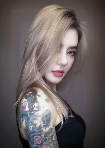 zhawn,zhaowen,tattoo girl,natashquan,sgh,karimova