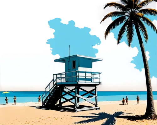 lifeguard tower,haulover,beach scenery,beach chair,beach landscape,beach hut,fort lauderdale,caribbean beach,image editing,dream beach,south beach,cuba beach,seaside country,seaside resort,tropical beach,beach background,beach chairs,beachhead,watchtowers,beachcomber,Illustration,Black and White,Black and White 34