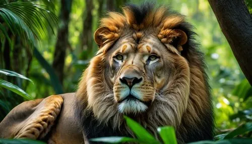 king of the jungle,panthera leo,african lion,forest king lion,male lion,aslan,leonine,lion,female lion,lionheart,magan,tigon,male lions,lion - feline,kion,lion head,skeezy lion,lioness,sumatrana,lionore,Photography,General,Natural