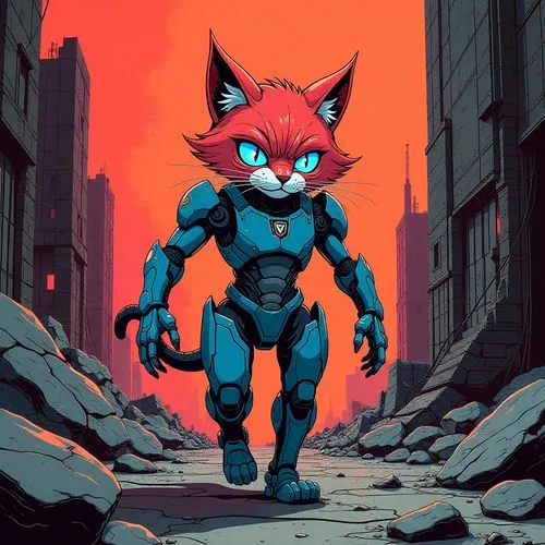 thundercats,garrison,scourge,red cat,outfox,alleycat