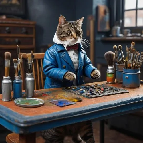 watchmaker,art tools,painting technique,painter doll,miniaturist,Photography,General,Sci-Fi