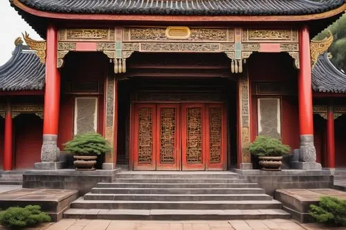 asian architecture,buddhist temple,sanshui,kangxi,hall of supreme harmony,zhaozhou,hanhwa,hengdian,huangmei,yangquan,huangdi,drum tower,longhua,rongji,tianyang,qibao,jingguang,pagodas,taman ayun temple,xiangshan,Illustration,Black and White,Black and White 23