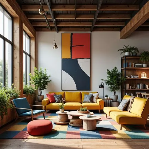 mid century modern,modern decor,contemporary decor,loft,interior design,living room,mid century,interior decor,midcentury,mid century house,livingroom,interior modern design,apartment lounge,lofts,interior decoration,couches,sitting room,danish furniture,sofas,sofa set