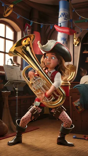 lampwick,barbossa,instruments musical,fanfare horn,flugelhorn,musical paper,trumpet player,tubist,trombone player,town musicians,art bard,trombonist,wind instrument,saxhorn,trumpet climber,wind instruments,trombone,musicians,serenaders,trombonists