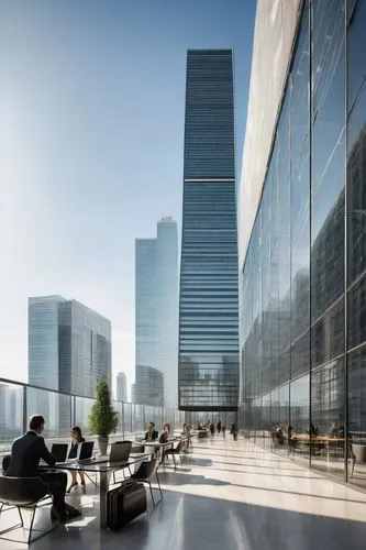 difc,songdo,tishman,citicorp,skyscapers,azrieli,glass facade,sathorn,costanera center,hudson yards,freshfields,undershaft,capitaland,office buildings,damac,bjarke,vinoly,citigroup,yeouido,glass building,Art,Classical Oil Painting,Classical Oil Painting 35