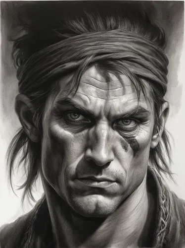 the american indian,tribal chief,american indian,angry man,barbarian,john doe,red cloud,cherokee,raider,shaman,gobi,pirate,john day,chief cook,genghis khan,man portraits,red chief,yi sun sin,abraham,highlander,Illustration,Black and White,Black and White 35