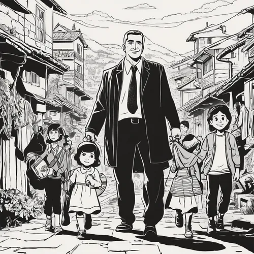 shirakami-sanchi,the dawn family,mono-line line art,tokyo,orphans,mono line art,neighborhood,line art children,walk with the children,herring family,super dad,parents with children,violet family,tokyo city,tokyo ¡¡,osaka,fukushima,elementary,my hero academia,shinjuku,Illustration,Vector,Vector 11